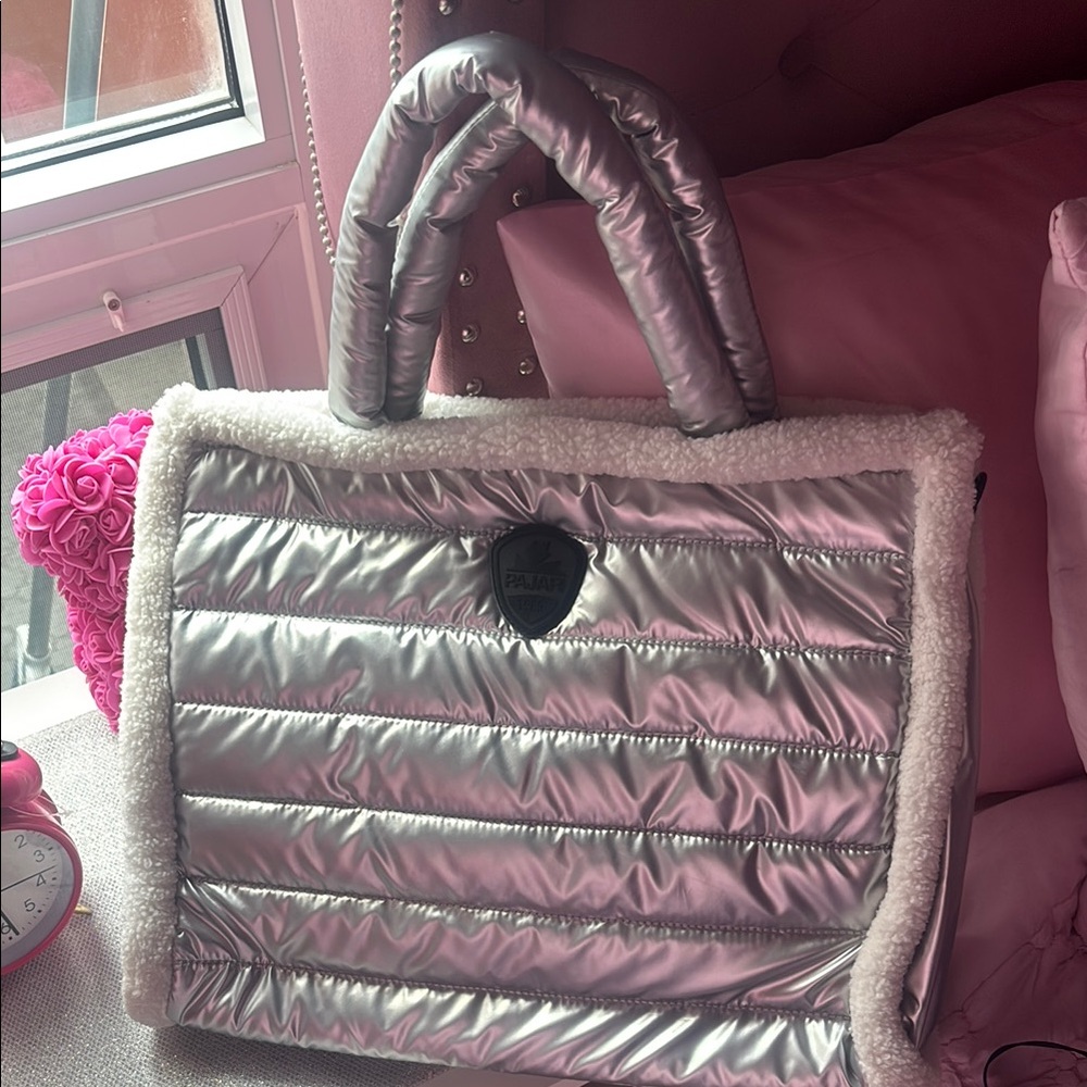 Silver Prada Women's Bag